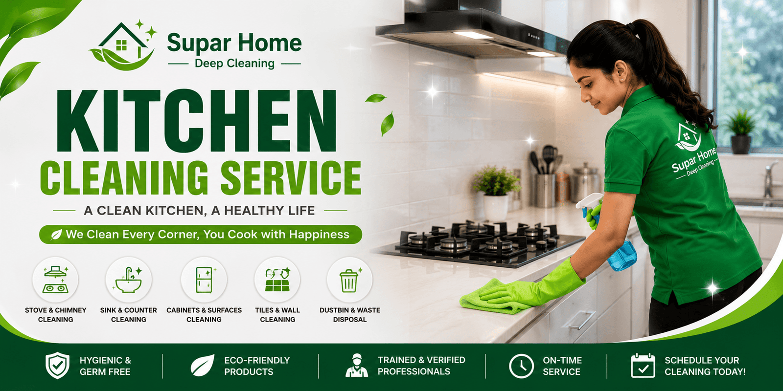 Kitchen Deep Cleaning
