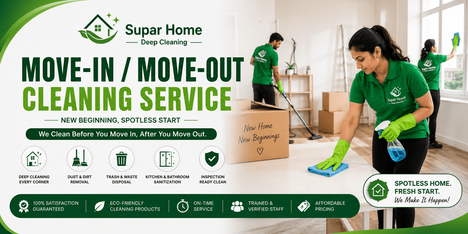 Move-In / Move-Out Cleaning